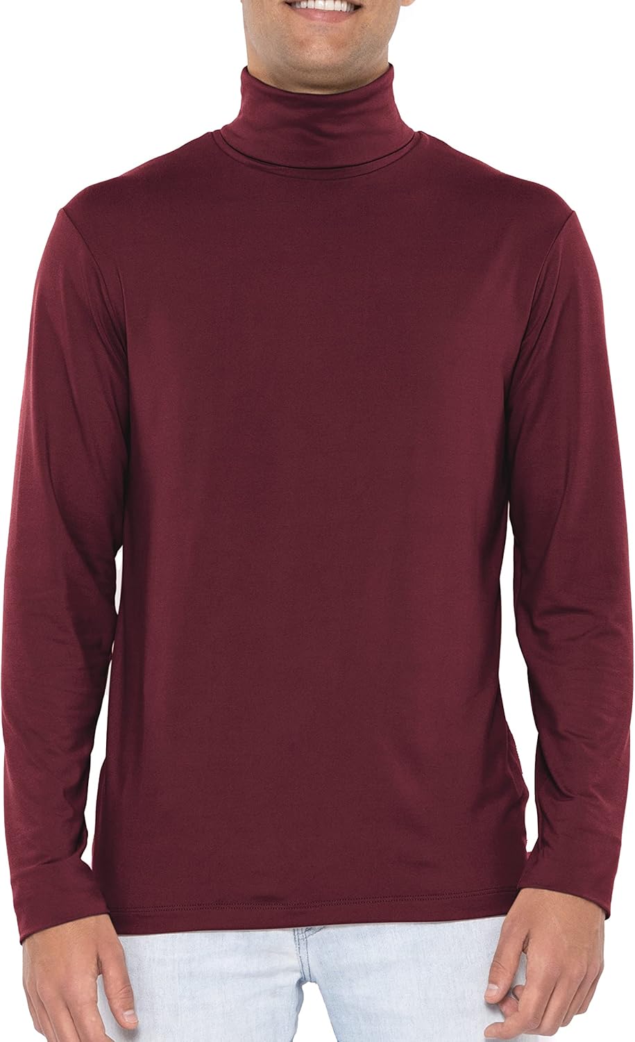 STRETCH IS COMFORT Men’s Long Sleeve Stretch Turtleneck