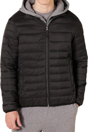 Men's Packable Lightweight Water-Resistant Puffer Jacket (Available in Big & Tall)